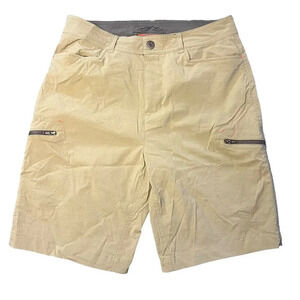 Free Country Kids Size 16 Khaki‎ Quick-Dry Lightweight Cargo Shorts
